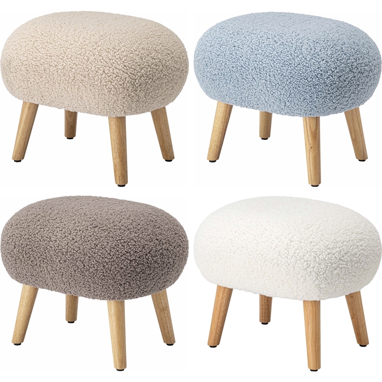 スツール 腰掛 オットマン/大型/１個/幅50 高さ38 | 