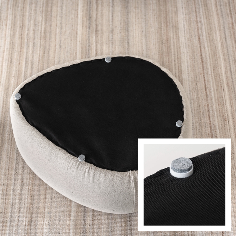 スツール 腰掛 オットマン/卵形/１個/幅60 高さ33 |  | 22