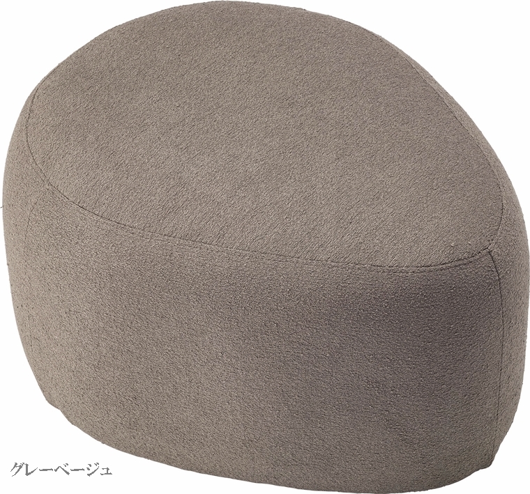 スツール 腰掛 オットマン/卵形/１個/幅60 高さ33 |  | 12