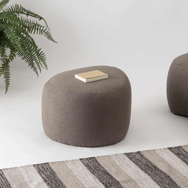 スツール 腰掛 オットマン/卵形/１個/幅60 高さ33 |  | 13