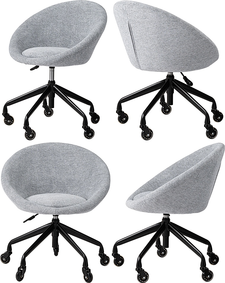 チェア ワークチェア/昇降・回転式/１脚/幅62 座面高44-50 |  | 11