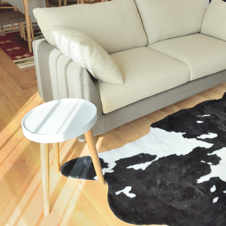 テーブル サイドテーブル/トレーテーブル/Lサイズ/幅45 高さ50 : 内装