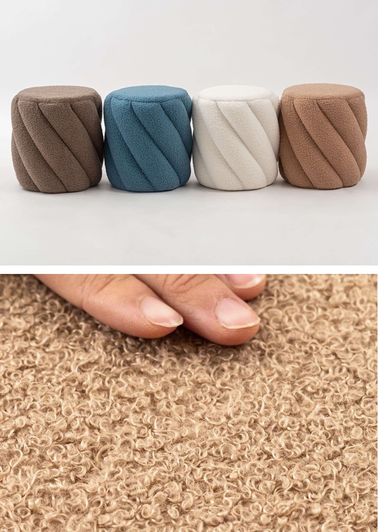 スツール 丸椅子 腰掛/丸 ファブリック/幅37 高さ40/まとめ買い ご注文個数２個以上 |  | 07