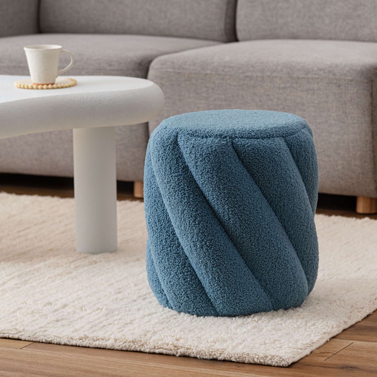 スツール 丸椅子 腰掛/丸 ファブリック/幅37 高さ40/まとめ買い ご注文個数２個以上 |  | 11