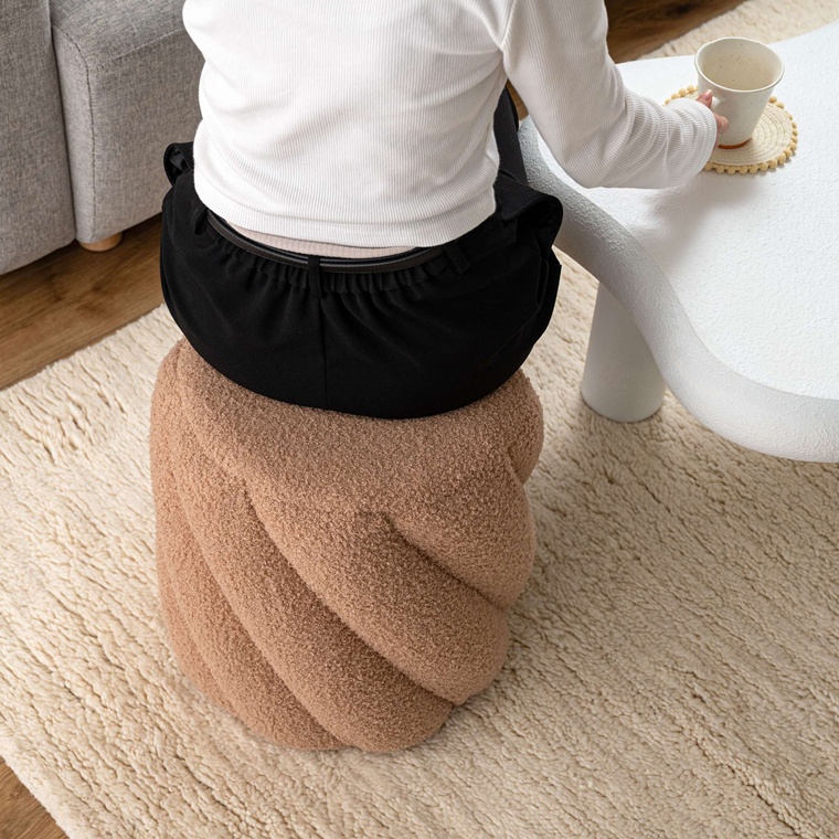 スツール 丸椅子 腰掛/丸 ファブリック/幅37 高さ40/まとめ買い ご注文個数２個以上 |  | 13