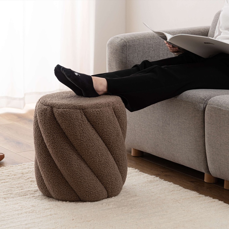 スツール 丸椅子 腰掛/丸 ファブリック/幅37 高さ40/まとめ買い ご注文個数２個以上 |  | 14