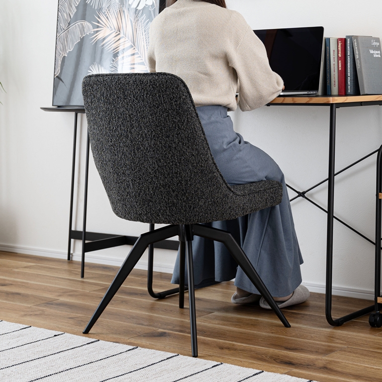 チェア オフィスチェア ダイニングチェア/回転式/肘無しタイプ/１脚/幅49 座面高49 |  | 08