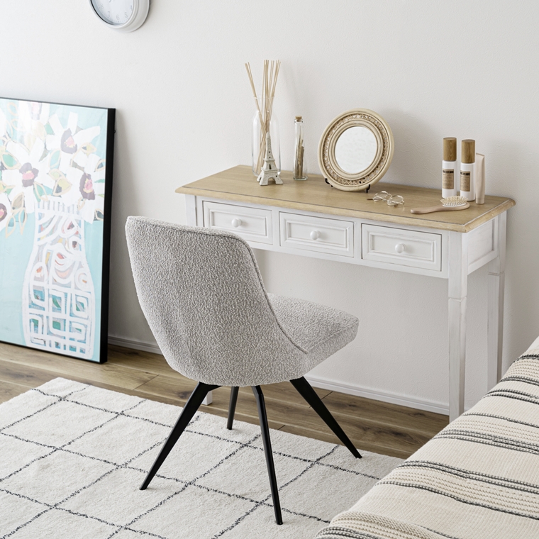 チェア オフィスチェア ダイニングチェア/回転式/肘無しタイプ/１脚/幅49 座面高49 |  | 09