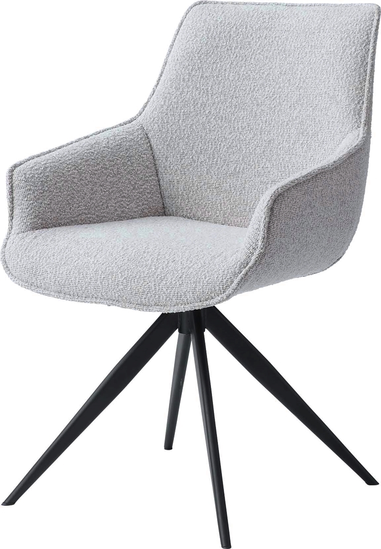 チェア オフィスチェア ダイニングチェア/回転式 肘付き/１脚/幅56.5 座面高48 |  | 02