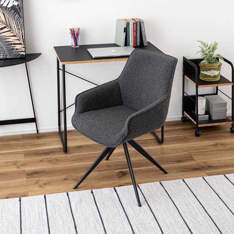 チェア オフィスチェア ダイニングチェア/回転式 肘付き/１脚/幅56.5 座面高48 |  | 06