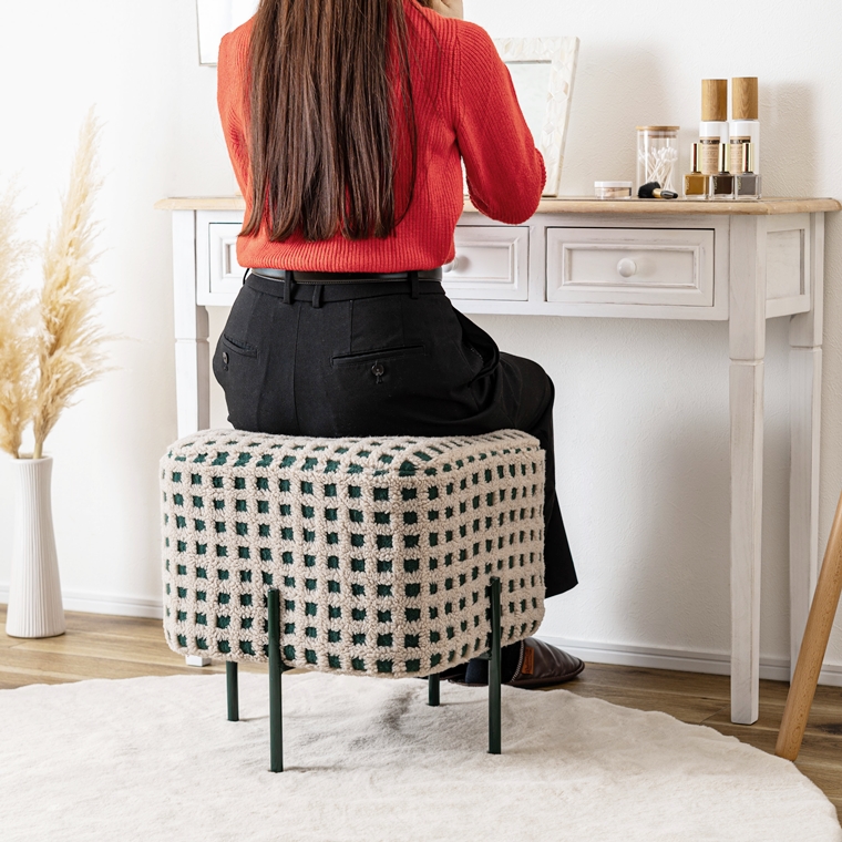 スツール 腰掛 オットマン/１個/幅43 高さ45 |  | 16