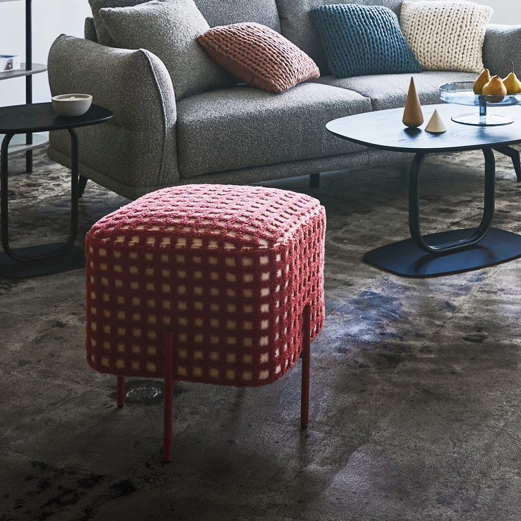 スツール 腰掛 オットマン/１個/幅43 高さ45 |  | 11