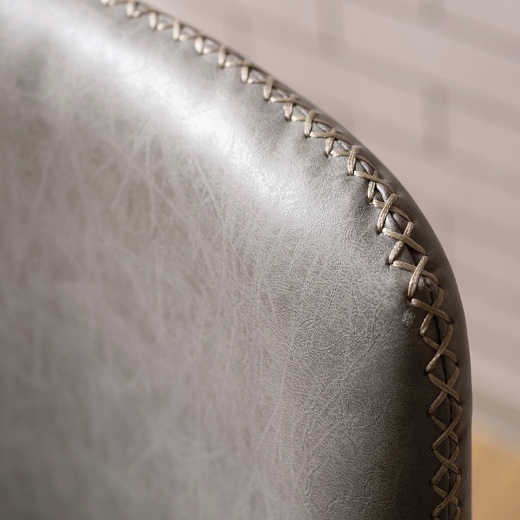 ワークチェア デスクチェア/回転昇降機能付/合皮/幅61 座面高45-54 |  | 17