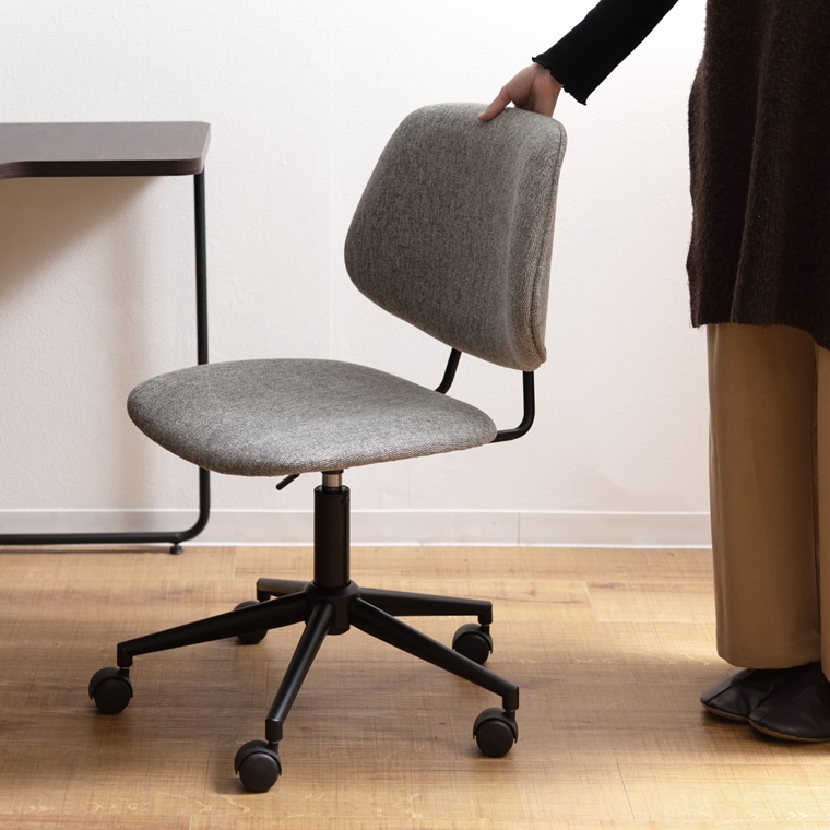 ワークチェア デスクチェア/回転昇降機能付/幅56 座面高44-53 |  | 17