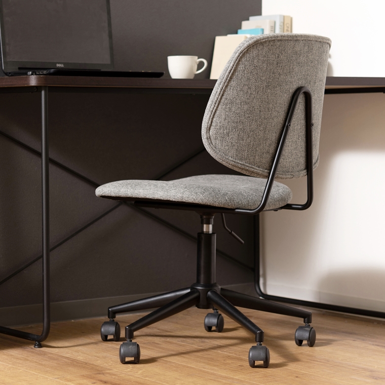 ワークチェア デスクチェア/回転昇降機能付/幅56 座面高44-53 |  | 08