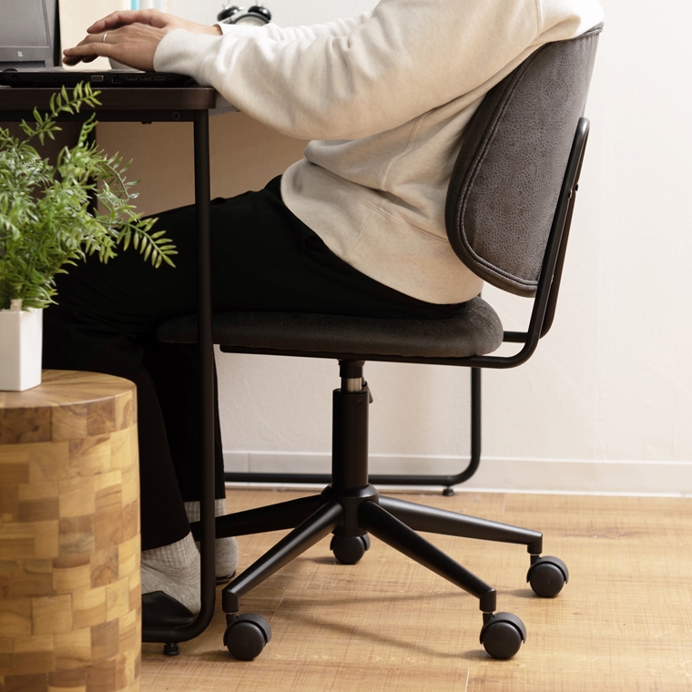 ワークチェア デスクチェア/回転昇降機能付/幅56 座面高44-53 |  | 11