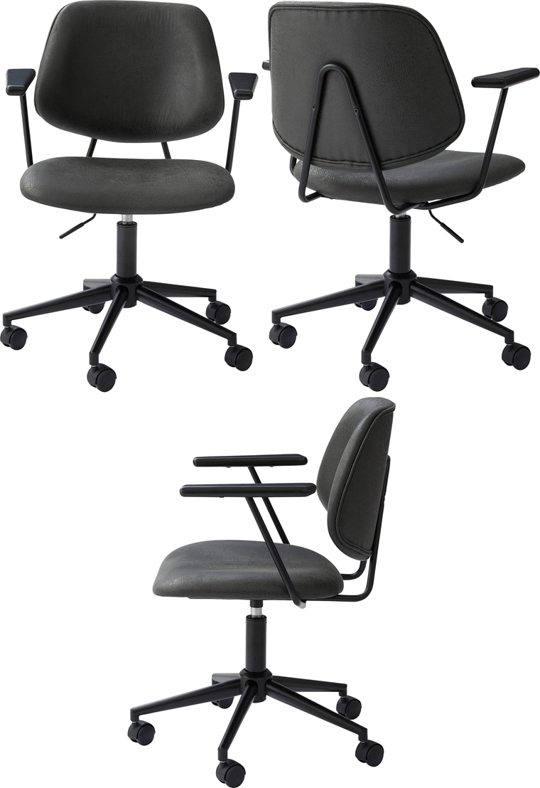 ワークチェア デスクチェア/回転昇降機能付/幅61.5 座面高44-53 |  | 14