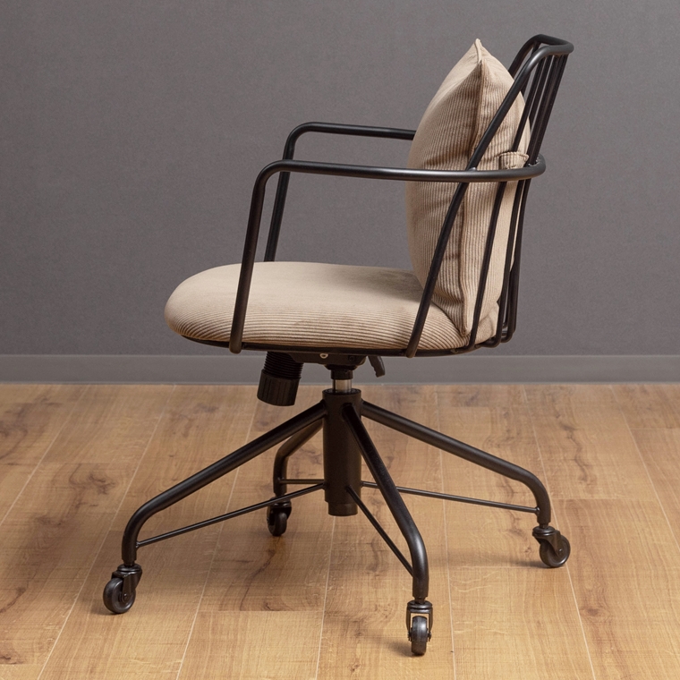 ワークチェア デスクチェア/回転昇降機能付 ロッキング/幅57.5 座面高47-54 |  | 09