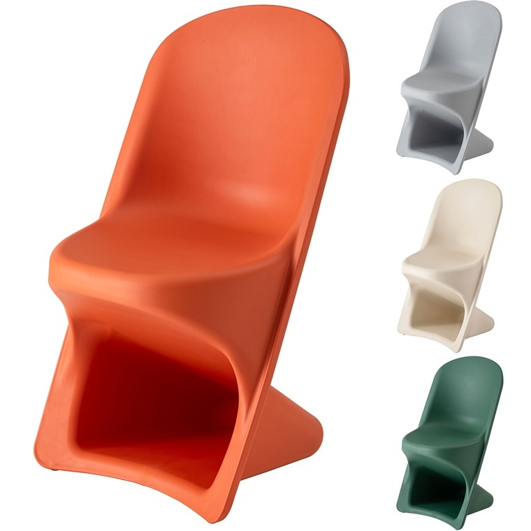 チェア ロビーチェア ミーティングチェア/樹脂製 スタッキング/１脚/幅52 座面高46 | 