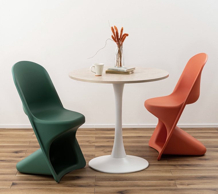 チェア ロビーチェア ミーティングチェア/樹脂製 スタッキング/１脚/幅52 座面高46 |  | 10