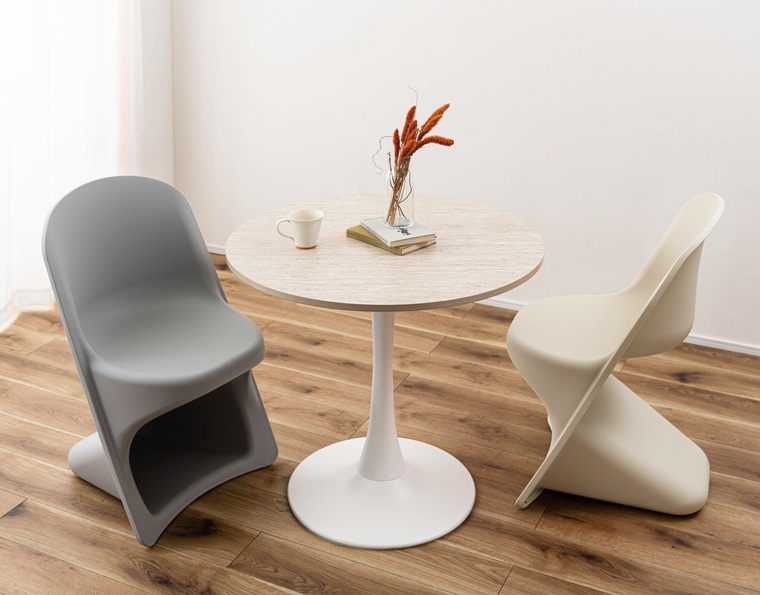 チェア ロビーチェア ミーティングチェア/樹脂製 スタッキング/１脚/幅52 座面高46 |  | 11