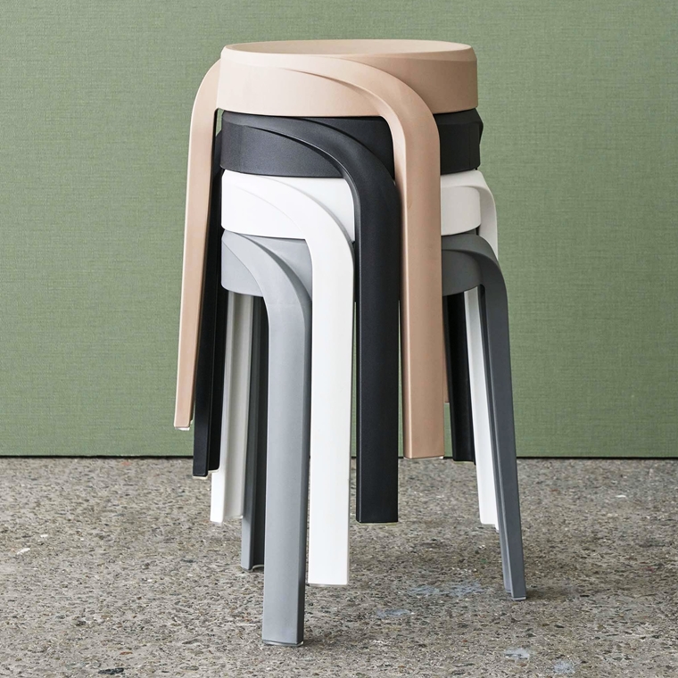 スツール 腰掛 丸椅子/樹脂製/１脚/幅38 高さ45.5 |  | 12