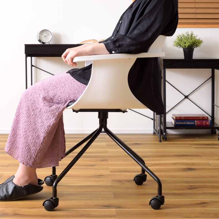 ワークチェア デスクチェア/樹脂製/幅60 座面高47 |  | 12