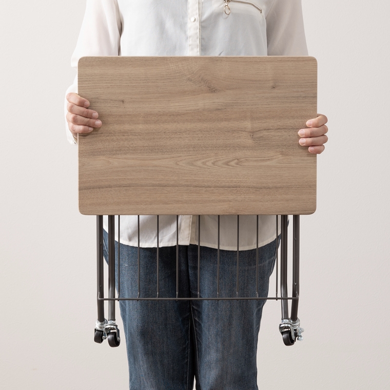 ワークデスク 机 サイドテーブル/シンプル/折畳み/幅45 奥行47 |  | 14