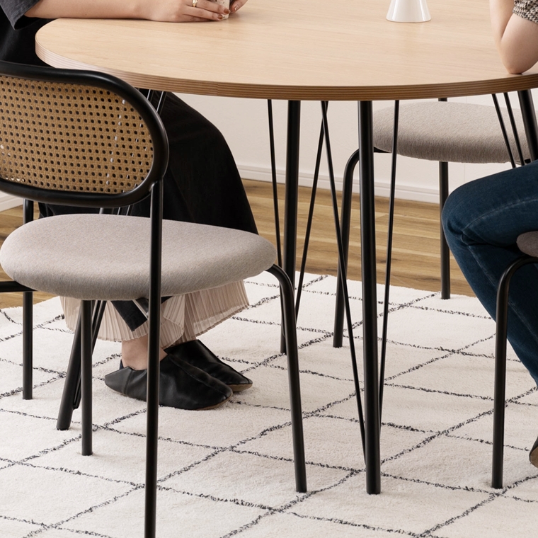 ダイニングテーブル テーブル丸 サークル 円形/２人 ４人/幅105 高さ72 |  | 15