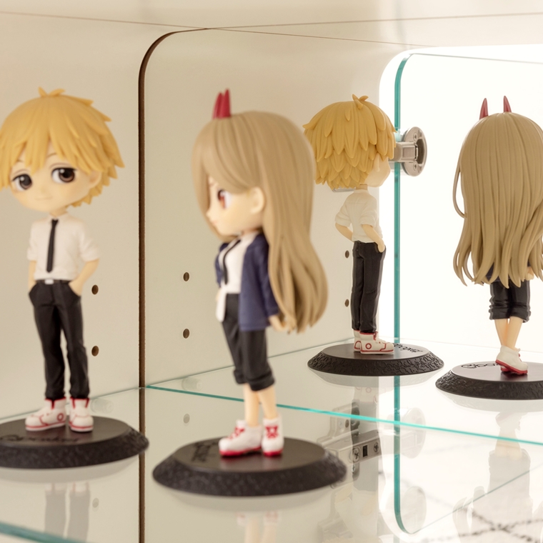 キャビネット シェルフ コレクション/ガラス 扉付き/幅79.5 高さ46 |  | 17