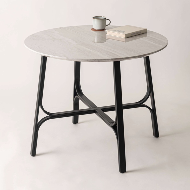 ダイニングテーブル 丸テーブル 円形/石目調/2人 ４人/幅90 高さ72 |  | 04