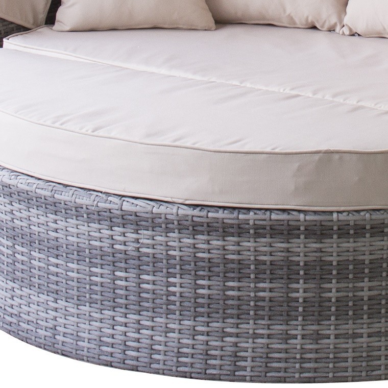 アウトドア リビングセット ソファー/デイベッドソファ テーブルセット