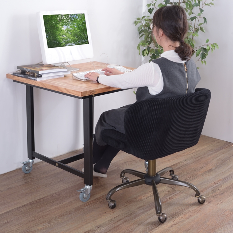 ワークチェア デスクチェア/回転昇降機能付き/W55 座面高43-52 |  | 16