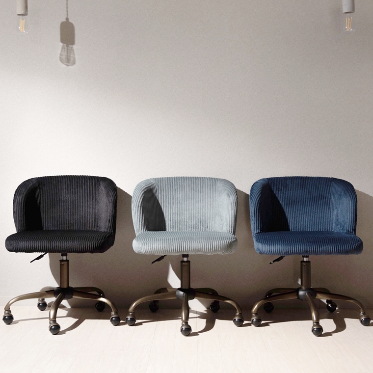 ワークチェア デスクチェア/回転昇降機能付き/W55 座面高43-52 |  | 10