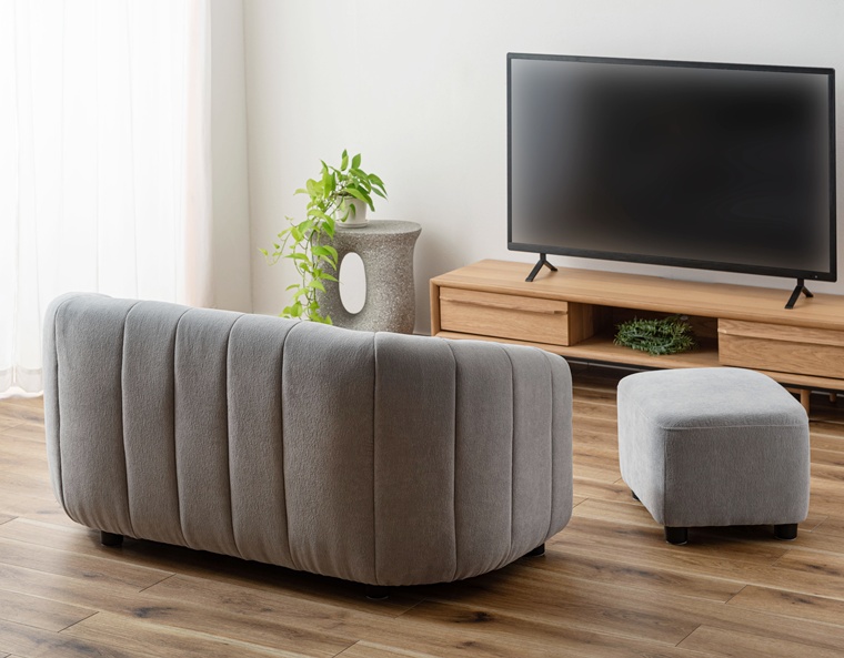 ソファー ソファ/二人掛け/オットマン付き/幅133 座面高36 |  | 10