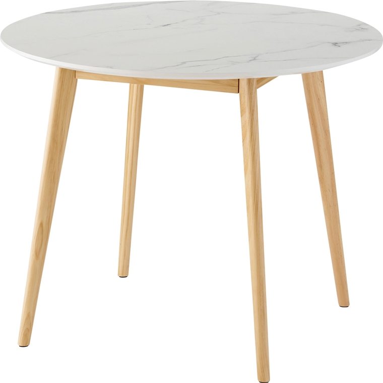 ダイニングテーブル ラウンドテーブル/大理石調/２人 ４人/幅90 高さ72 |  | 07