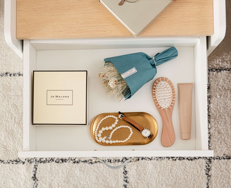 サイドテーブル ナイトテーブル/引き出し 収納付き/幅50 高さ40 |  | 15