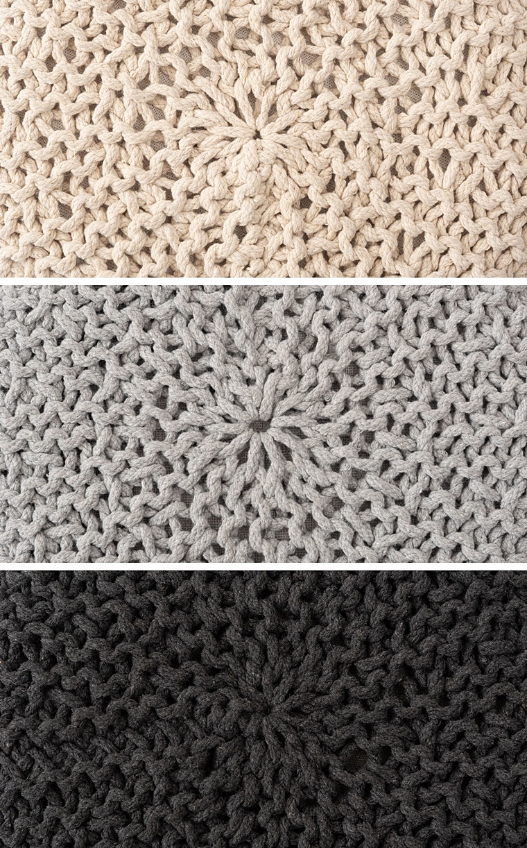 スツール 腰掛 丸椅子/１脚/幅28 高さ40/編み込みデザイン |  | 21