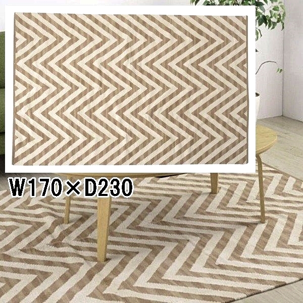 Kw M  142.5x203.5cm 絨毯 ラグ ラグマット ラグ ラグマット/コットン/170×230cmcm : ルーセントマートインテリア