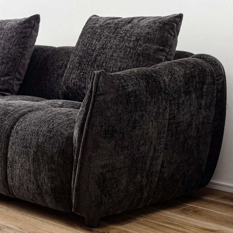 ソファー ソファ/三人掛け クッション付き/幅200 座面高42/送料お問い合わせ |  | 19