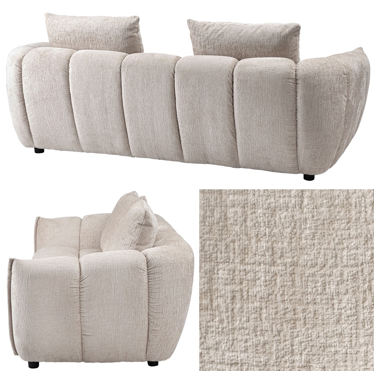 ソファー ソファ/三人掛け クッション付き/幅200 座面高42/送料お問い合わせ |  | 11