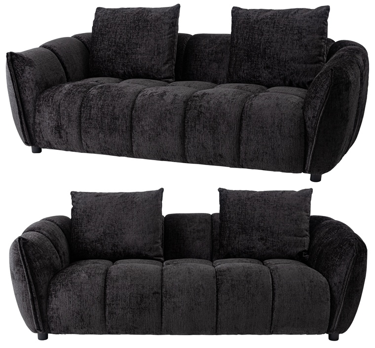 ソファー ソファ/三人掛け クッション付き/幅200 座面高42/送料お問い合わせ |  | 12