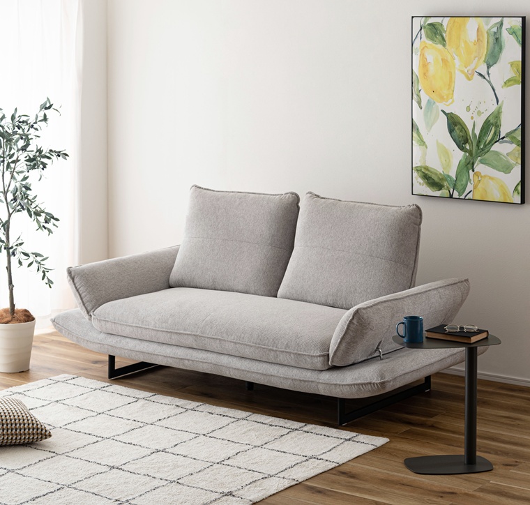 ソファー ソファ/三人掛け 肘リクライニング/ロースタイル可/幅197 座面高44/送料お問い合わせ |  | 06