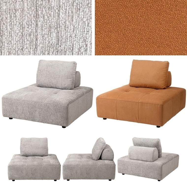 ソファー ソファ/一人掛け 二人掛け/クッション取り外し使用可/幅112 座面高41 | 