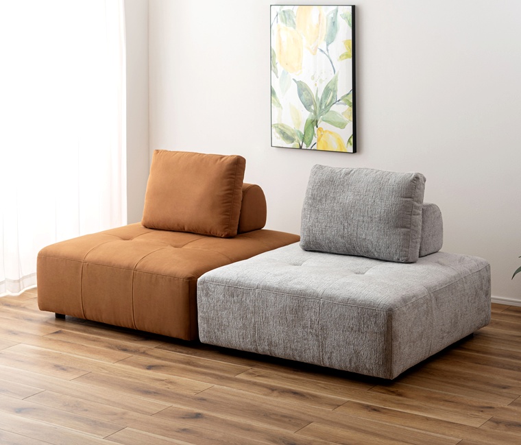 ソファー ソファ/一人掛け 二人掛け/クッション取り外し使用可/幅112 座面高41 |  | 10