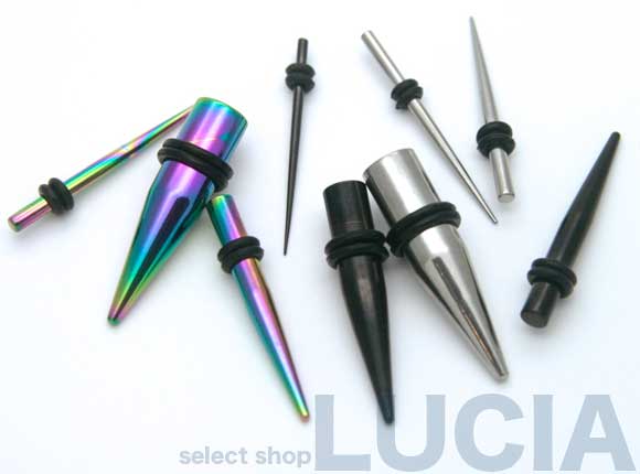 即日出荷】国内検品 ボディピアス ピアス 拡張器 全サイズ セット 316L