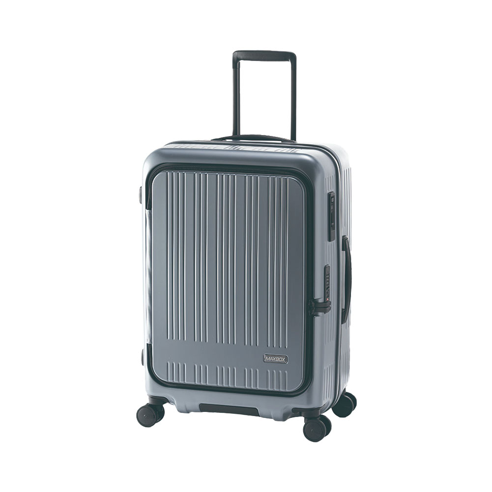 アジアラゲージ A.L.I MX-8011-24W MAXBOX スーツケース ストッパー付き 70L 5泊 6泊 7泊 拡張時78L アジアラゲージ