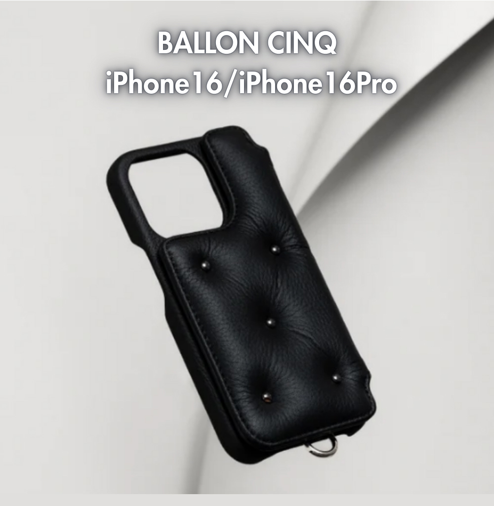 デミュウ DEMIU スマホケース アイフォンケース BALLON CINQ