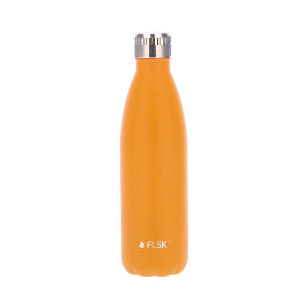 FLSK フラスク 炭酸対応 水筒 （5個） フラスク ボトル 500ml FLSK 【水筒 炭酸 炭酸水 保冷 保温 アウトドア