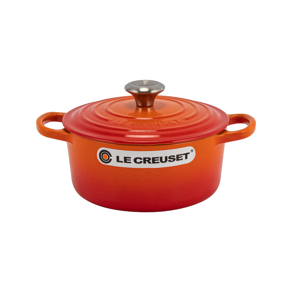 ル・クルーゼ ルクルーゼ 両手鍋 シグニチャー ココットロンド 18cm キッチン 鍋 プレゼント 2117718 Le Creuset  Signature Cocotte ronde :LC9-088:Lucida - 通販 - Yahoo!ショッピング